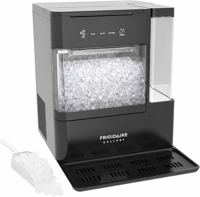 Frigidaire Nugget Ice Maker with Removable Tank, 38lb Daily Ice Production