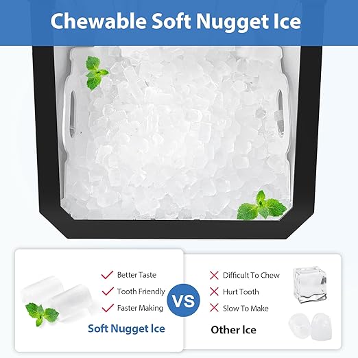 Aeitto Nugget Ice Maker Countertop (4747)