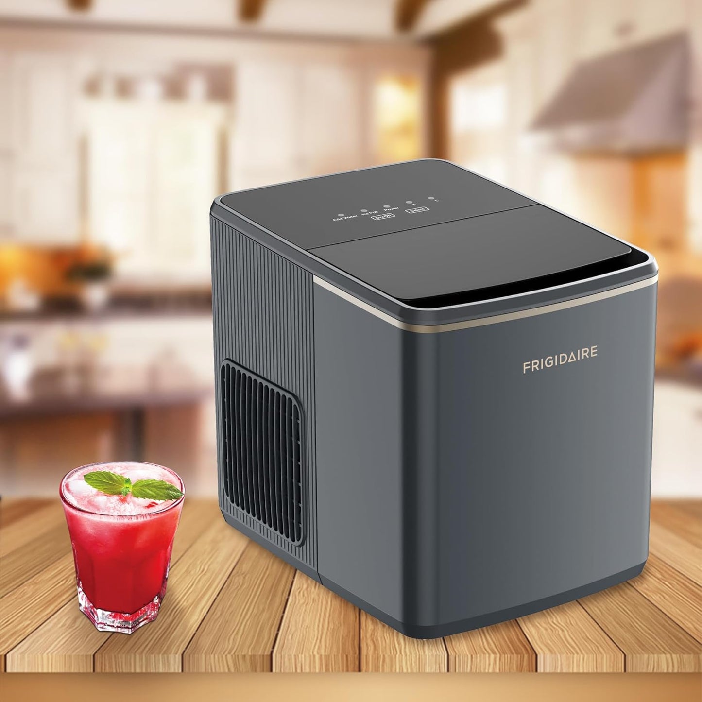 Frigidaire Countertop Ice Maker, 9 Pieces in 7–15 Minutes