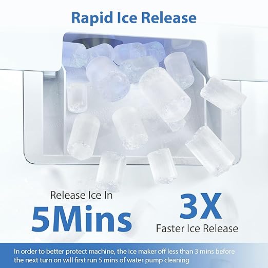 Aeitto Nugget Ice Maker Countertop (4747)
