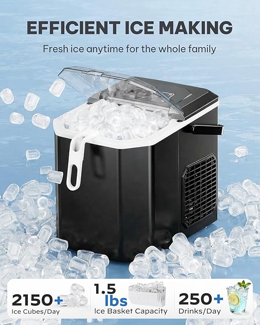 Silonn Ice Maker Countertop
