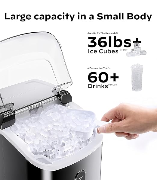 Silonn Nugget Ice Maker Countertop