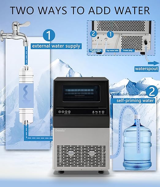 Dessiz Commercial Ice Maker Machine