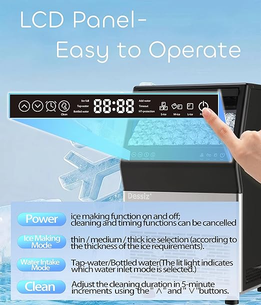 Dessiz Commercial Ice Maker Machine