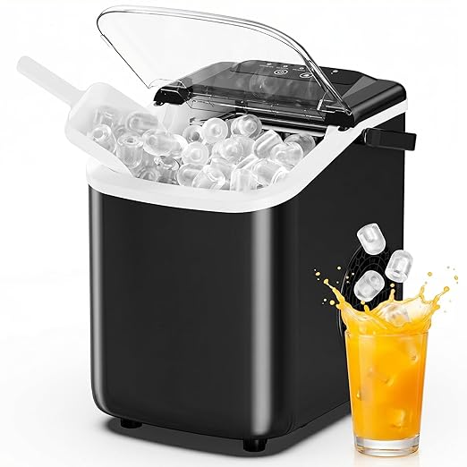 Dumos Ice Maker Countertop, 26lbs Daily