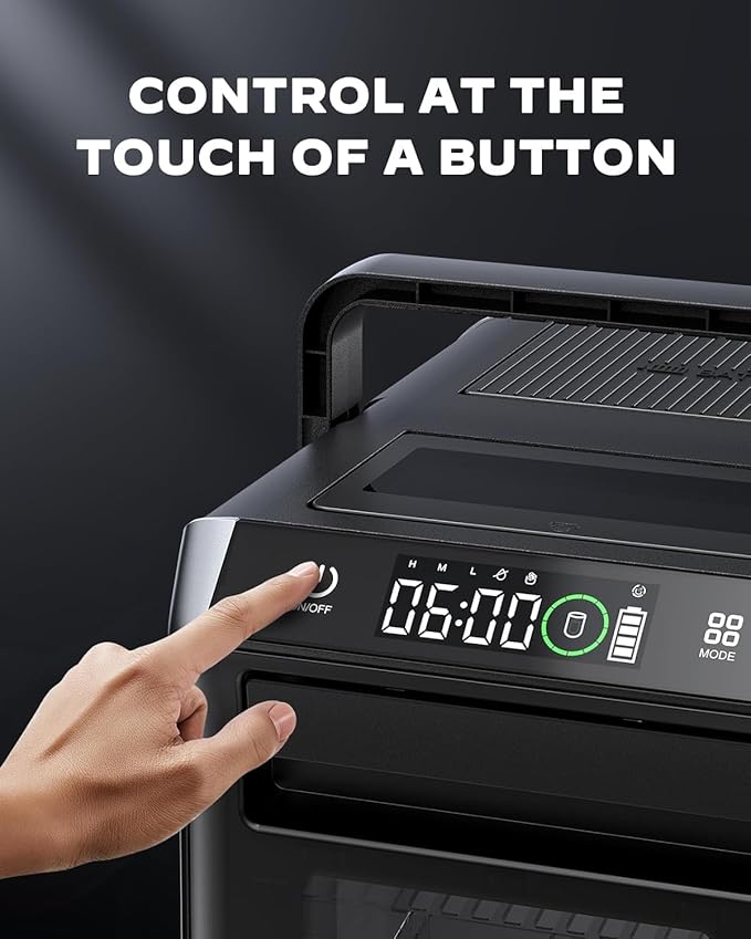 Silonn Battery-Powered Ice Maker with 4-Power