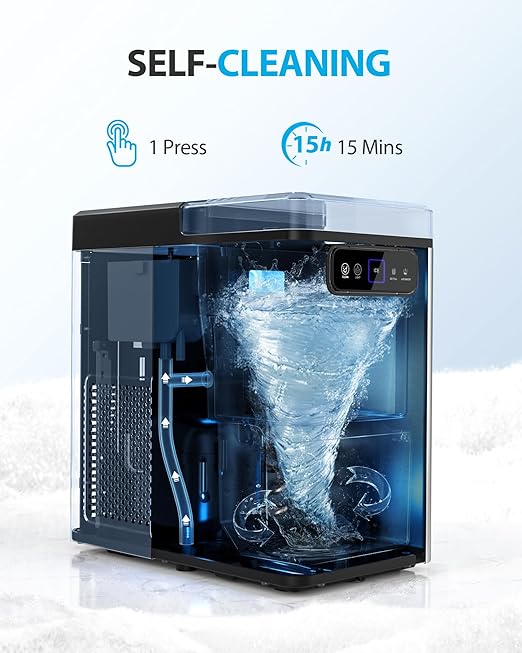 Aeitto Nugget Ice Maker Countertop (8651)