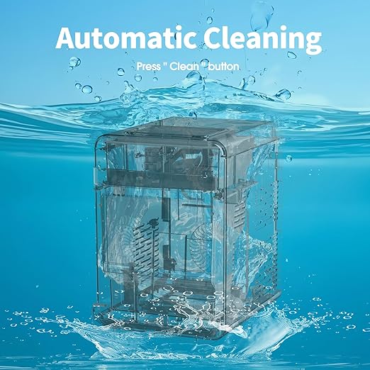 IKT Self Cleaning Countertop Nugget Ice Maker Machine with Ice Scoop 33lbs Daily...