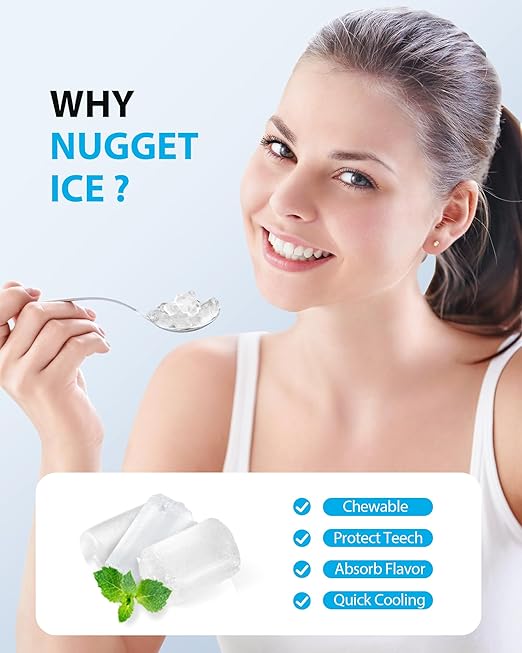 Aeitto Nugget Ice Maker Countertop (8651)