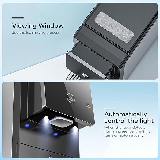 Cowsar Nugget Countertop Ice Maker