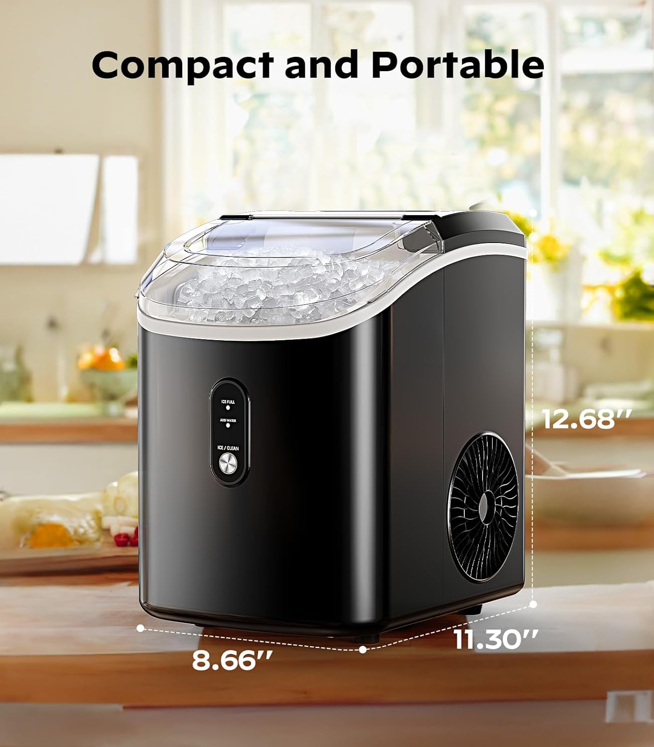 Silonn Nugget Ice Maker Countertop