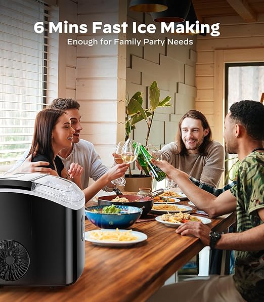 Silonn Nugget Ice Maker Countertop