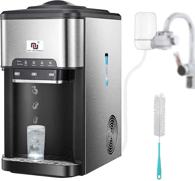Nunet 3 - in - 1 Ice Maker, 4lb Ice Storage