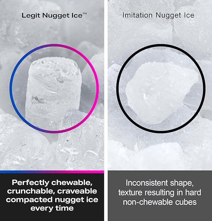 Profile GE Profile Opal 2.0 Ultra Nugget Ice Maker with .75 Gallon Side Tank and Scale...