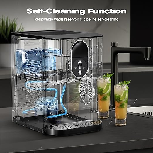 Kismile Countertop Nugget Ice Maker